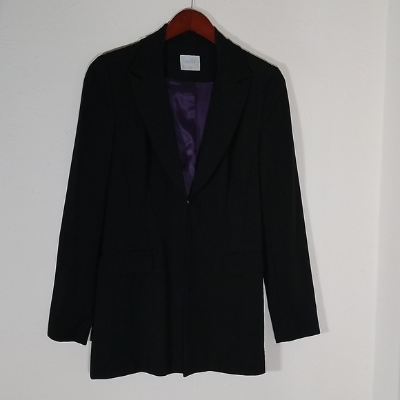 Oasis Black Blazer / Jacket purchased in London and UK Size 12 - Picture 1 of 12